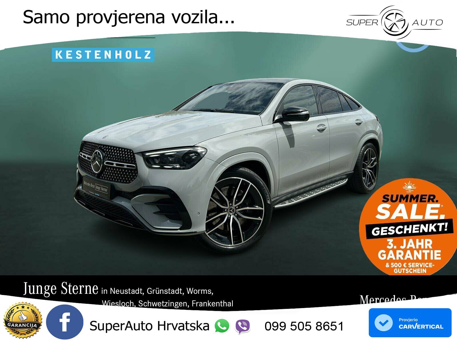Mercedes GLE 450d (367 KS) EQ Boost 4MATIC 9G-TRONIC AMG LED+GR SJED+ACC