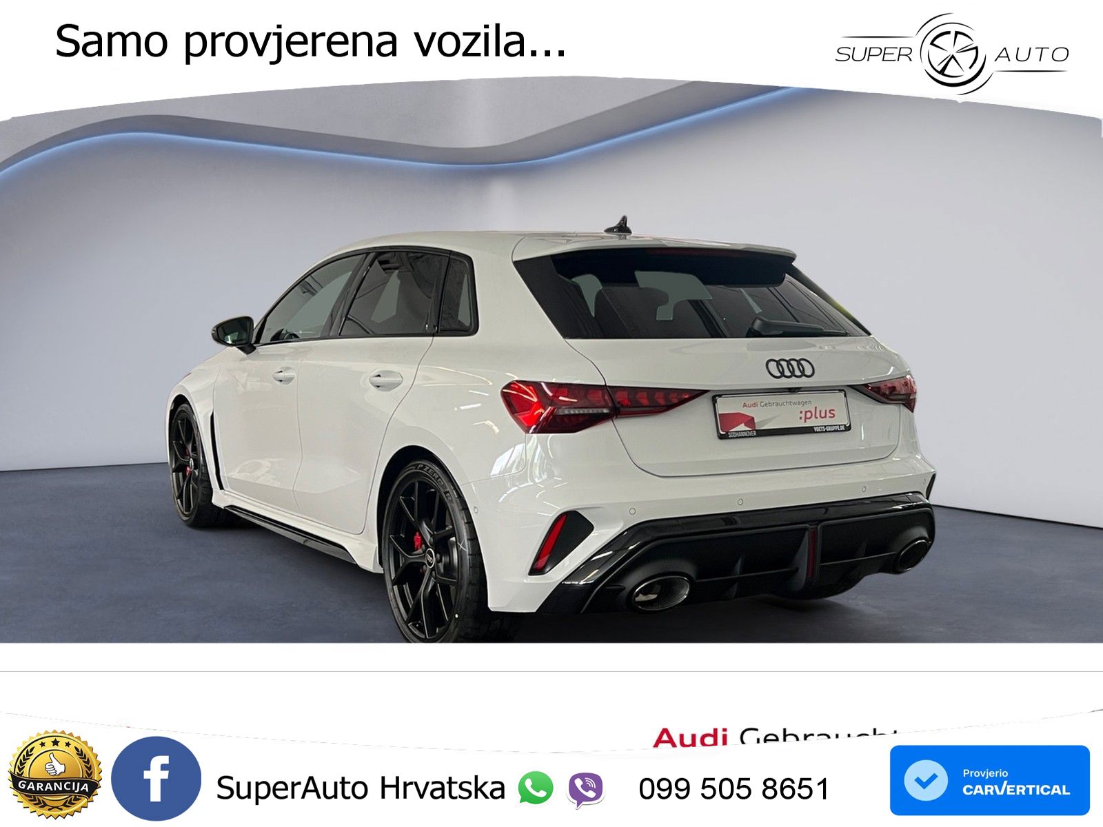Audi RS3 Sedan 2.5 TFSI (400 KS) quattro S tronic LED+GR SJED+ACC