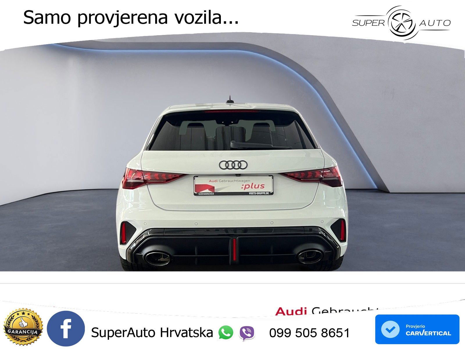 Audi RS3 Sedan 2.5 TFSI (400 KS) quattro S tronic LED+GR SJED+ACC