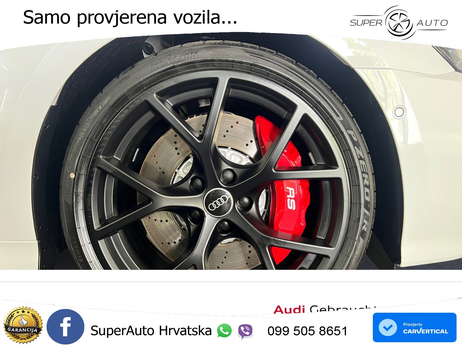 Audi RS3 Sedan 2.5 TFSI (400 KS) quattro S tronic LED+GR SJED+ACC