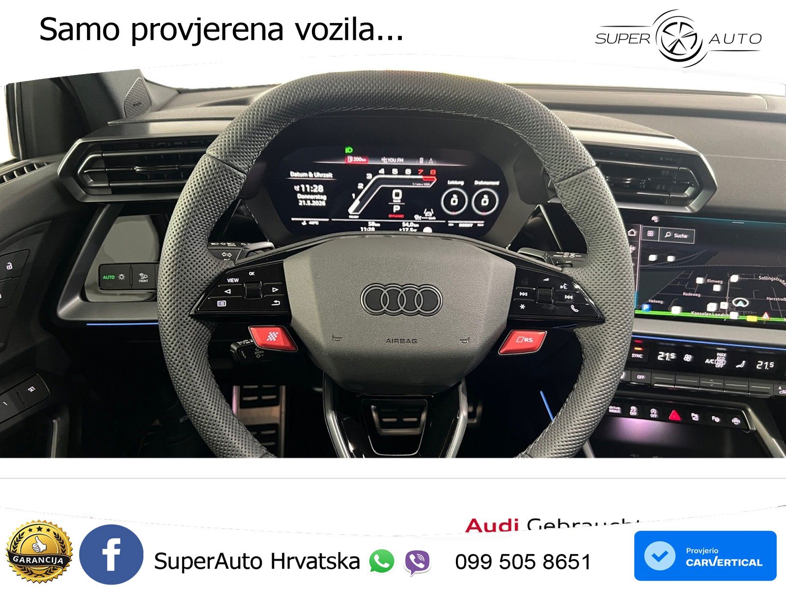 Audi RS3 Sedan 2.5 TFSI (400 KS) quattro S tronic LED+GR SJED+ACC
