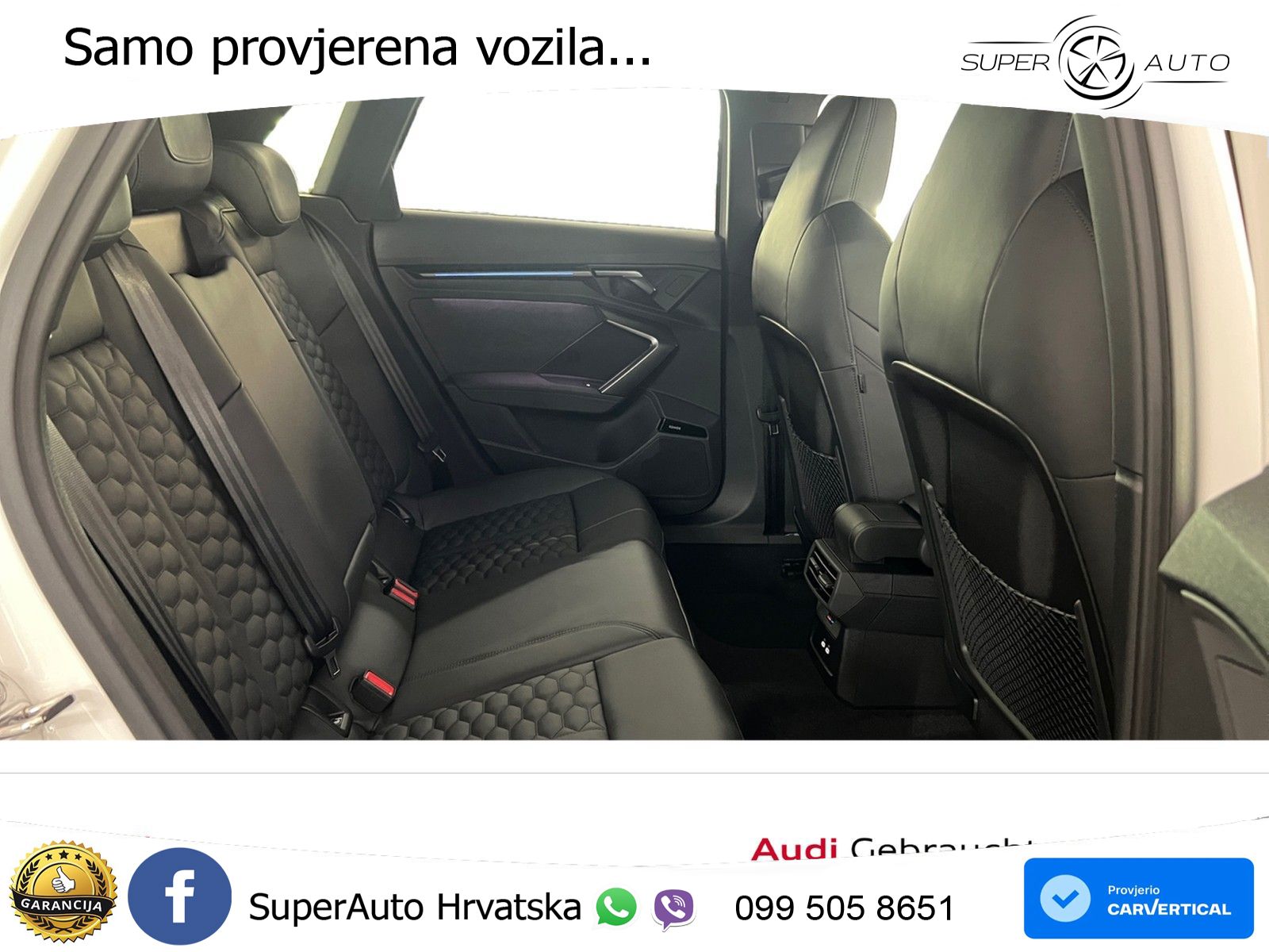 Audi RS3 Sedan 2.5 TFSI (400 KS) quattro S tronic LED+GR SJED+ACC