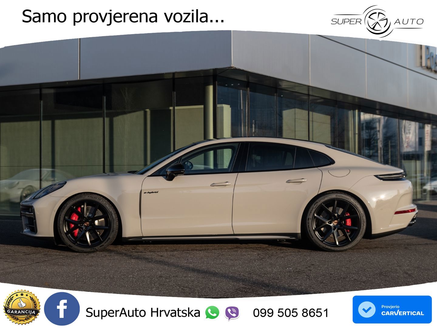 Porsche Panamera 4S 2.9 V6 (544 KS) E-Hybrid PDK ACC+HEAD+4xGR SJED+360+PANO