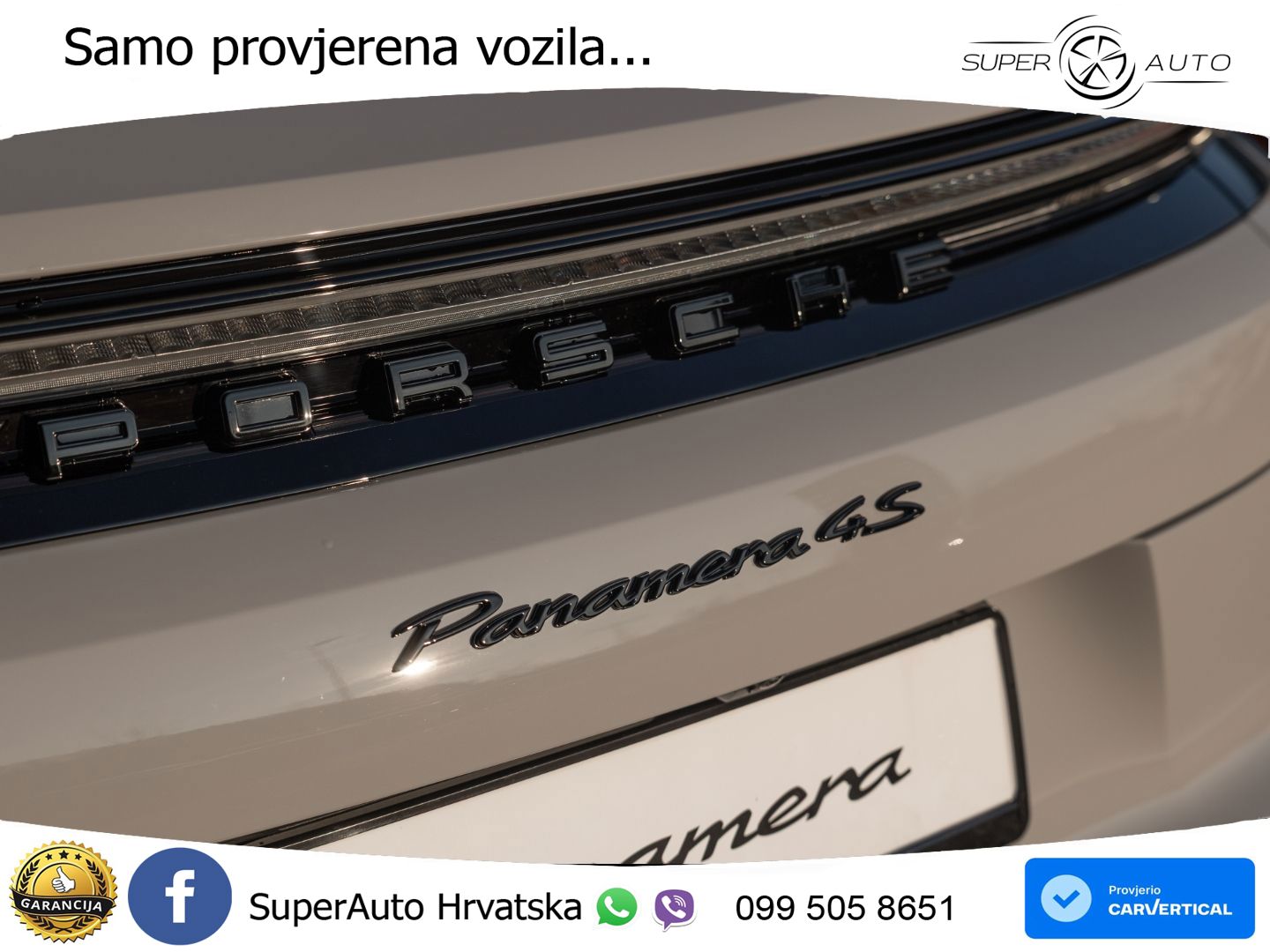 Porsche Panamera 4S 2.9 V6 (544 KS) E-Hybrid PDK ACC+HEAD+4xGR SJED+360+PANO