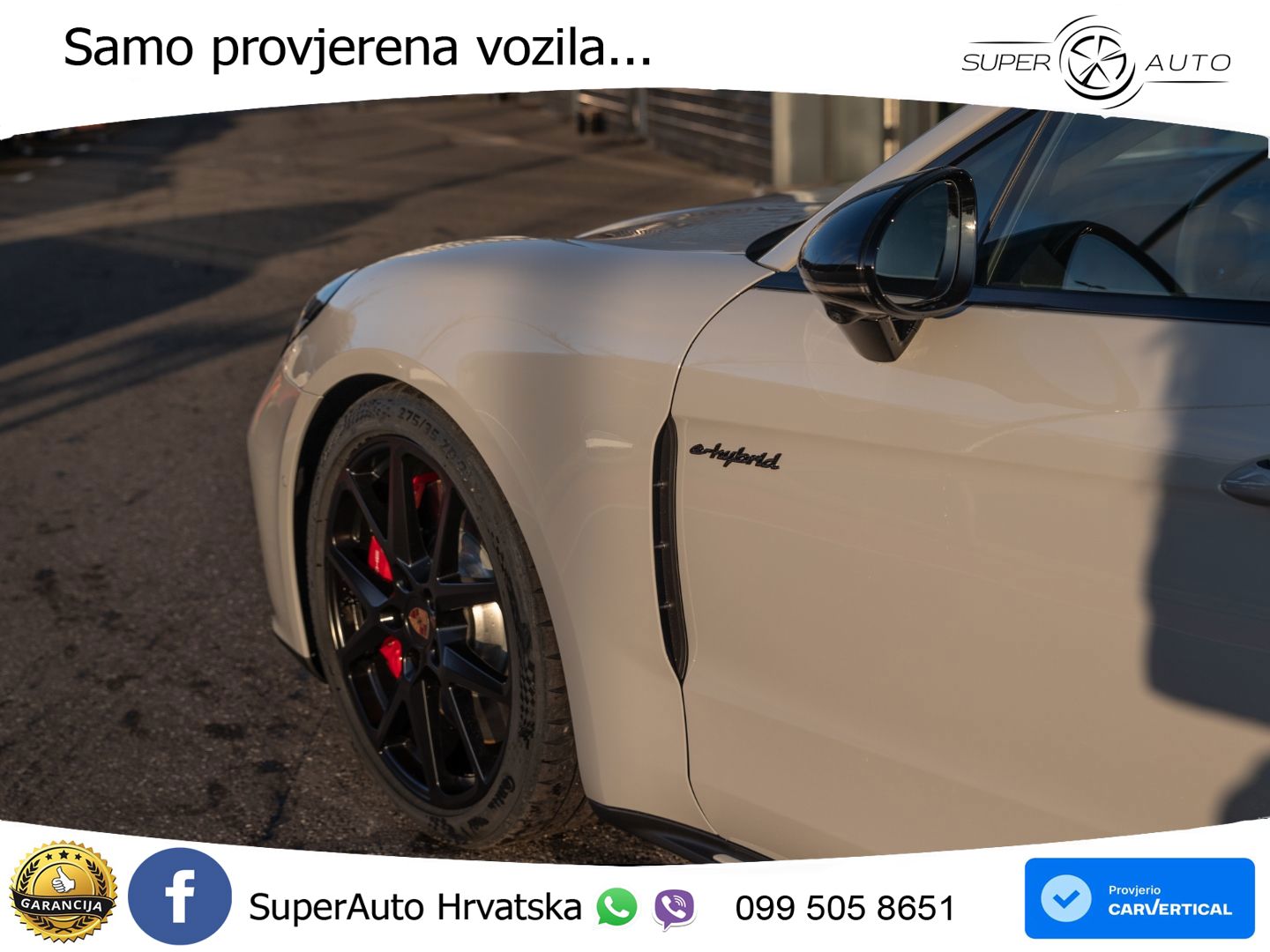 Porsche Panamera 4S 2.9 V6 (544 KS) E-Hybrid PDK ACC+HEAD+4xGR SJED+360+PANO