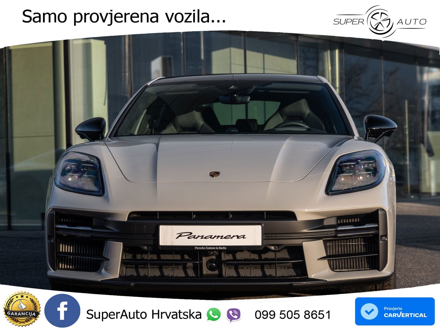 Porsche Panamera 4S 2.9 V6 (544 KS) E-Hybrid PDK ACC+HEAD+4xGR SJED+360+PANO