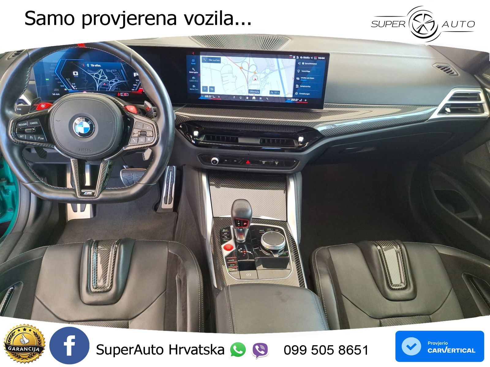 BMW M4 Competition 3.0 (510 KS) Steptronic LED+GR SJED+ACC