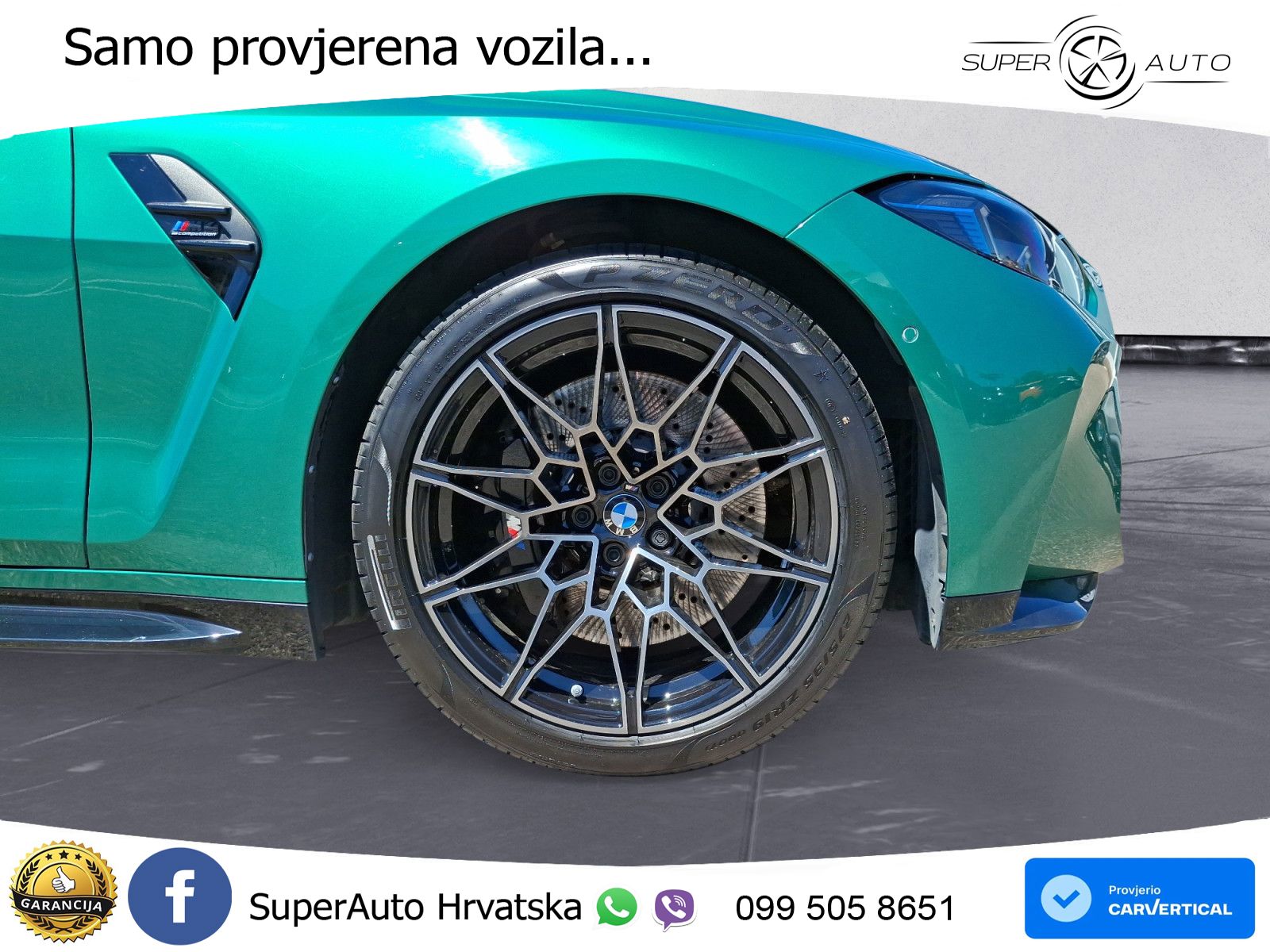 BMW M4 Competition 3.0 (510 KS) Steptronic LED+GR SJED+ACC