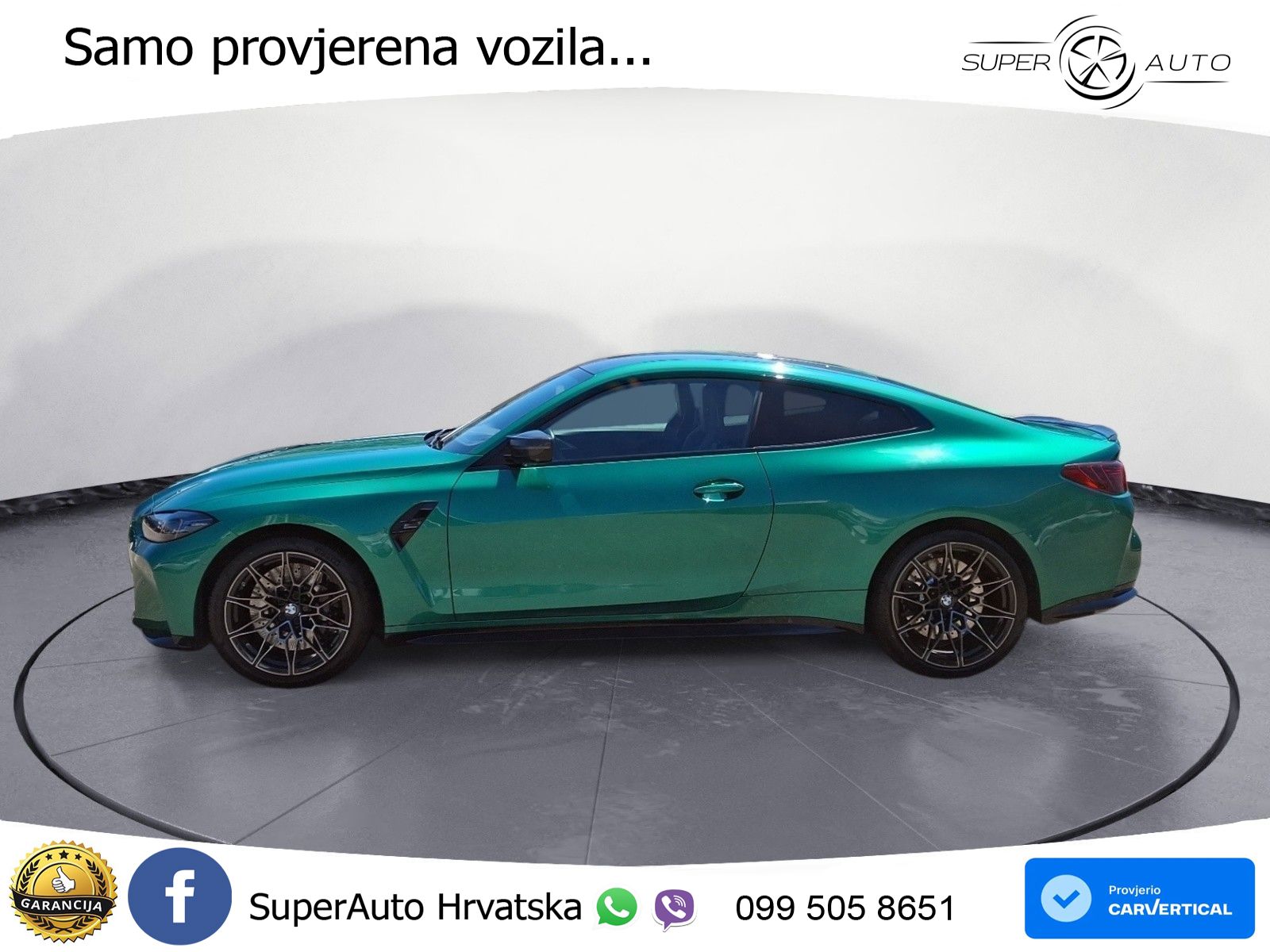 BMW M4 Competition 3.0 (510 KS) Steptronic LED+GR SJED+ACC