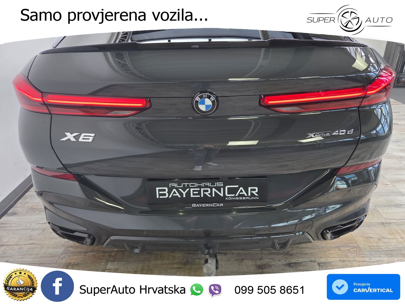 BMW X6 40d (352 KS) xDrive Steptronic M Sport LED+GR SJED+ACC