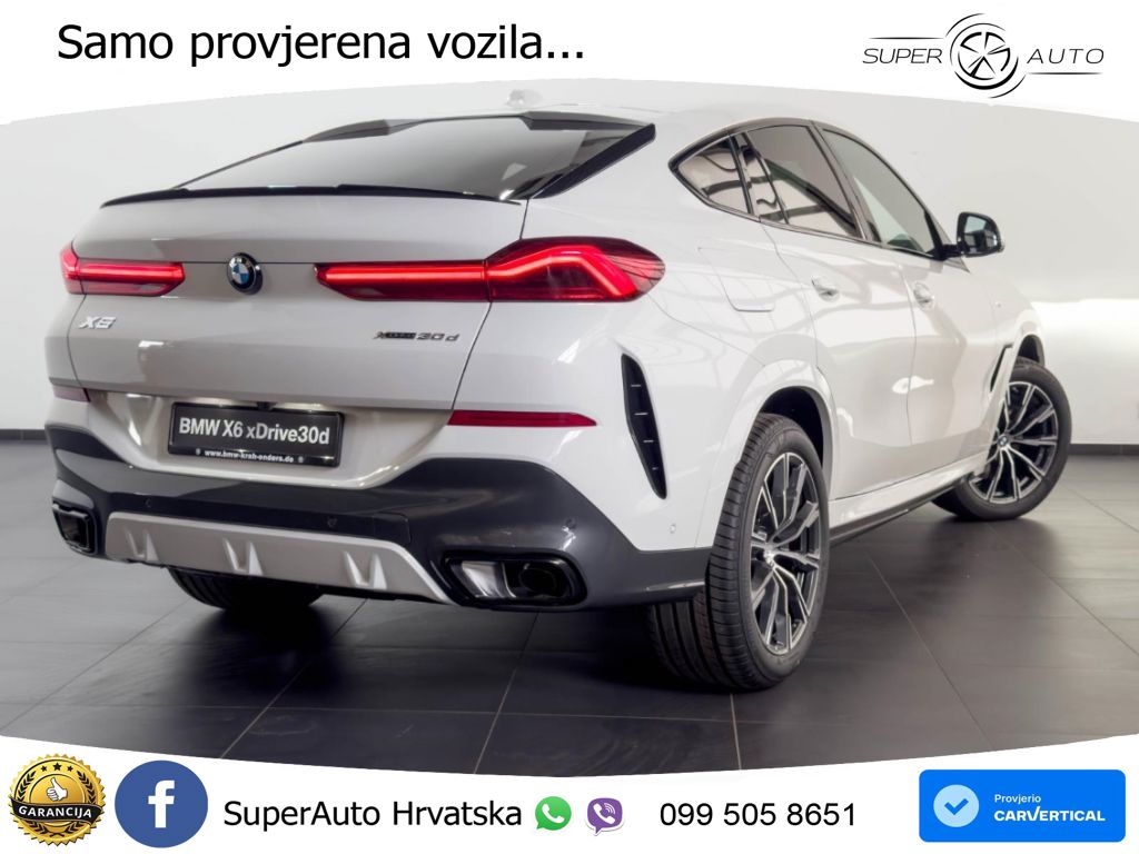 BMW X6 30d (298 KS) xDrive Steptronic M Sport LED+GR SJED+ACC