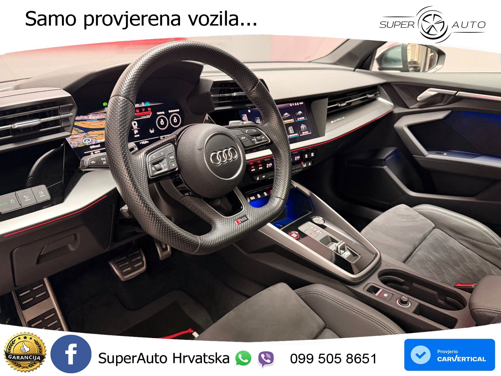 Audi RS3 Sedan 2.5 TFSI (400 KS) quattro S tronic