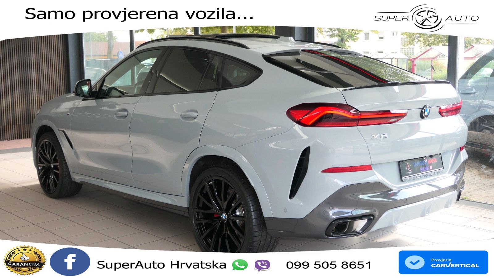 BMW X6 30d (298 KS) xDrive Steptronic M Sport LED+GR SJED+ACC