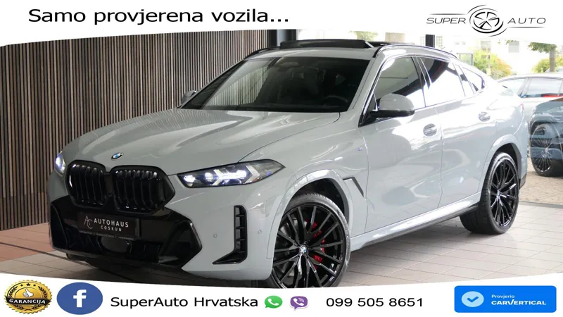 BMW X6 30d (298 KS) xDrive Steptronic M Sport LED+GR SJED+ACC