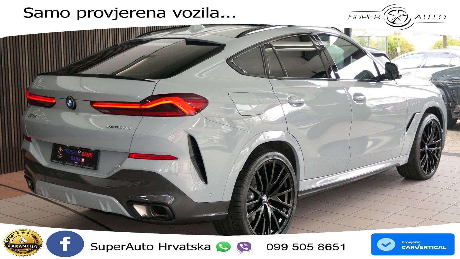 BMW X6 30d (298 KS) xDrive Steptronic M Sport LED+GR SJED+ACC
