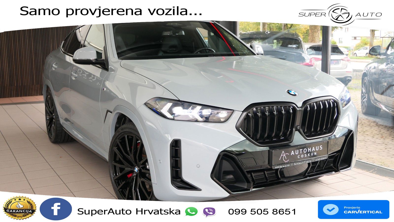 BMW X6 30d (298 KS) xDrive Steptronic M Sport LED+GR SJED+ACC