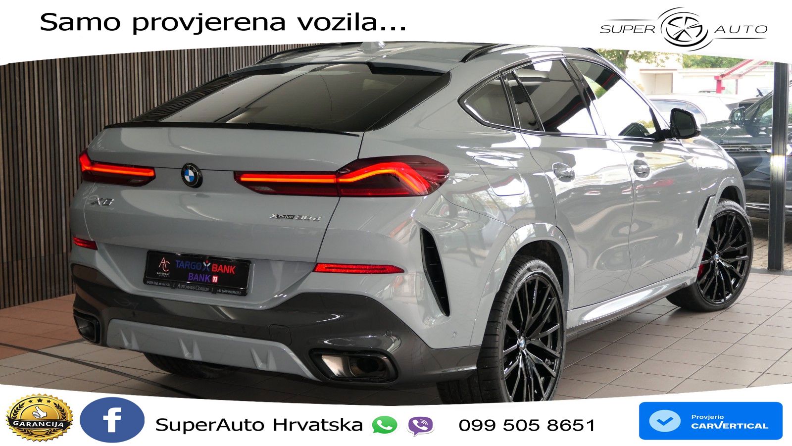 BMW X6 30d (298 KS) xDrive Steptronic M Sport LED+GR SJED+ACC
