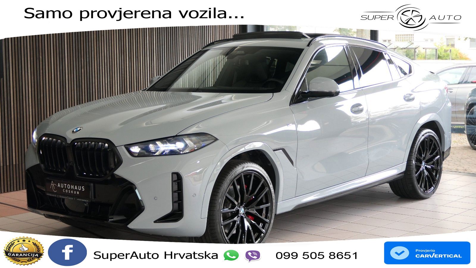 BMW X6 30d (298 KS) xDrive Steptronic M Sport LED+GR SJED+ACC