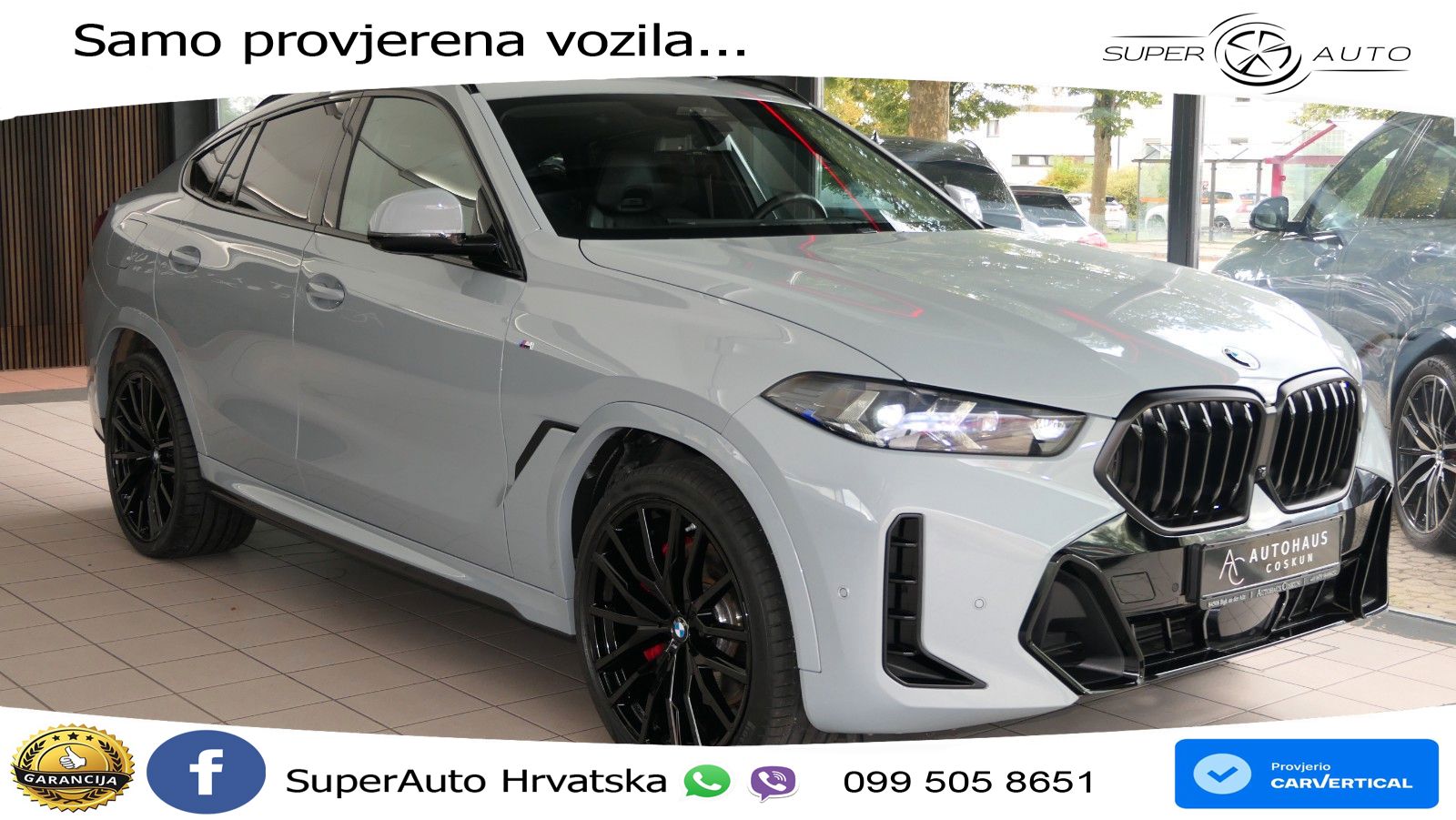 BMW X6 30d (298 KS) xDrive Steptronic M Sport LED+GR SJED+ACC