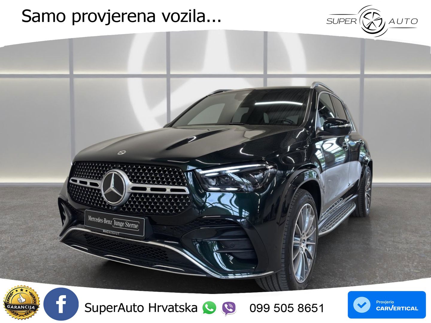 Mercedes GLE 450d (367 KS) EQ Boost 4MATIC 9G-TRONIC AMG LED+GR SJED+ACC