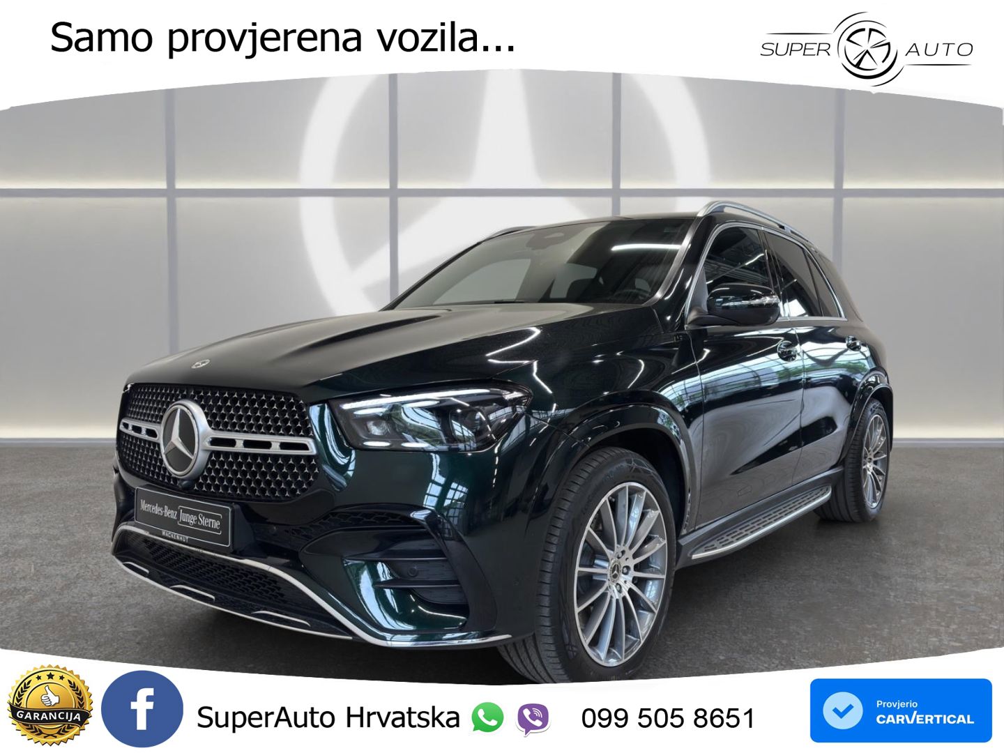 Mercedes GLE 450d (367 KS) EQ Boost 4MATIC 9G-TRONIC AMG LED+GR SJED+ACC