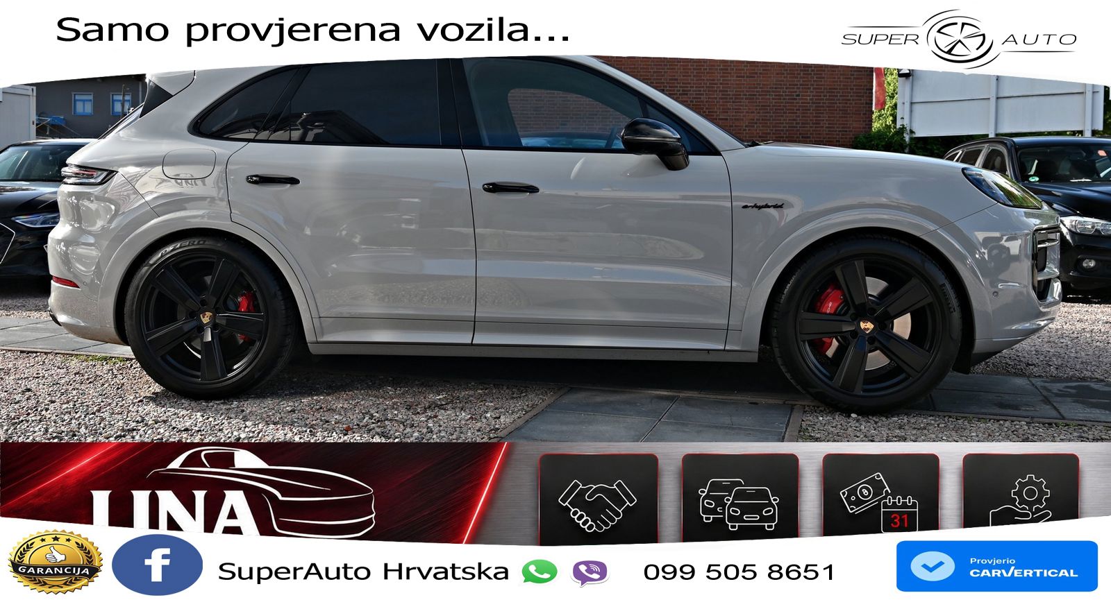 Porsche Cayenne S 3.0 V6 (519 KS) E-Hybrid Tiptronic S