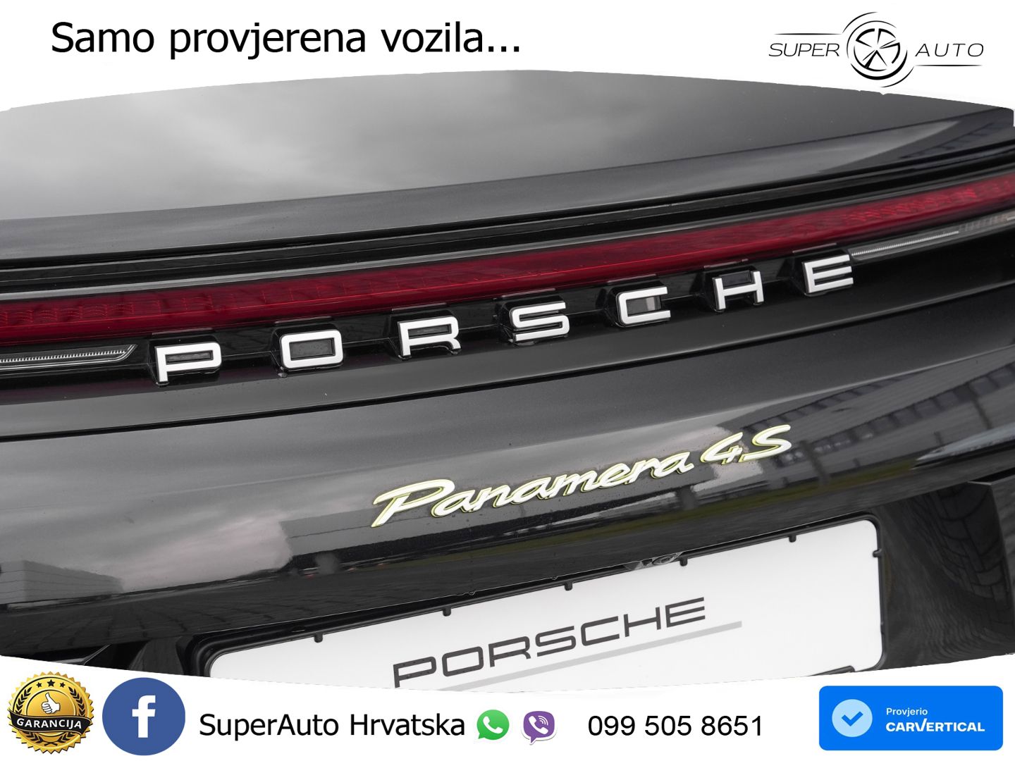 Porsche Panamera 4S 2.9 V6 (544 KS) E-Hybrid PDK ACC+HEAD+4xGR SJED+360+PANO