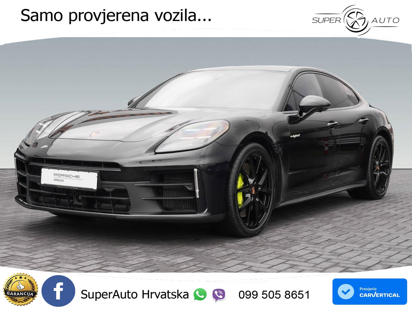 Porsche Panamera 4S 2.9 V6 (544 KS) E-Hybrid PDK ACC+HEAD+4xGR SJED+360+PANO