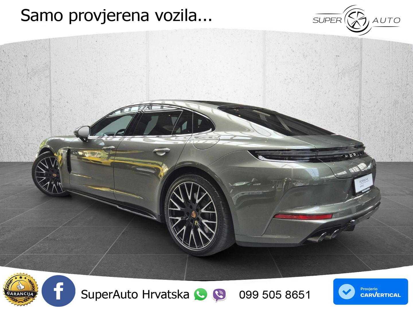 Porsche Panamera 4 2.9 V6 (470 KS) E-Hybrid PDK ACC+HEAD+4xGR SJED+360+PANO