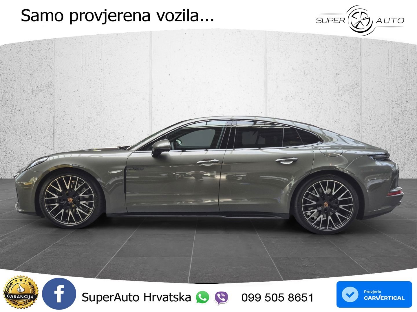 Porsche Panamera 4 2.9 V6 (470 KS) E-Hybrid PDK ACC+HEAD+4xGR SJED+360+PANO