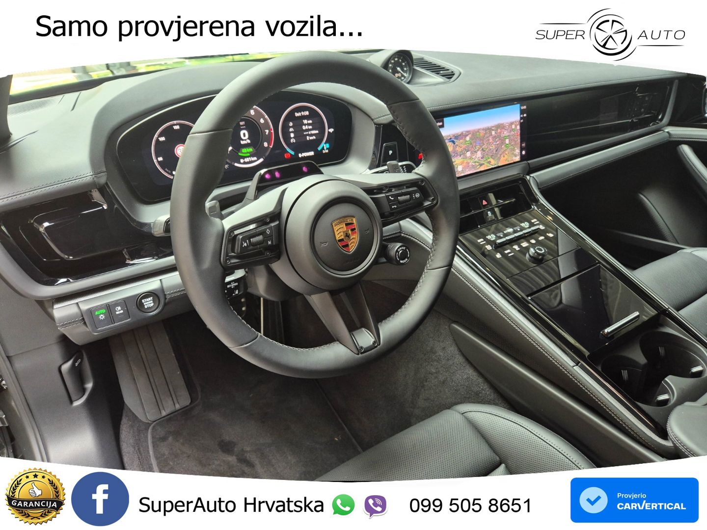 Porsche Panamera 4 2.9 V6 (470 KS) E-Hybrid PDK ACC+HEAD+4xGR SJED+360+PANO