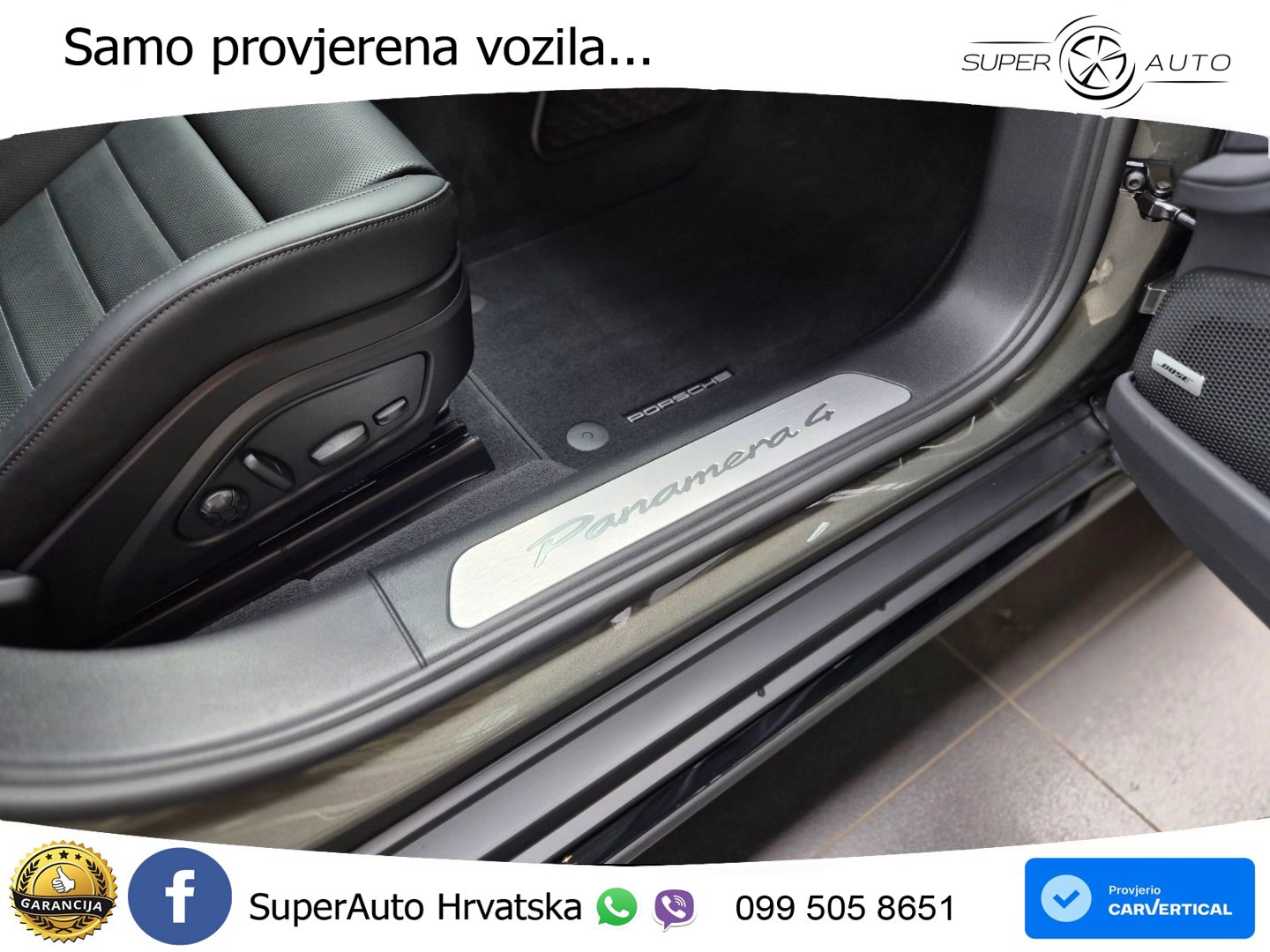 Porsche Panamera 4 2.9 V6 (470 KS) E-Hybrid PDK ACC+HEAD+4xGR SJED+360+PANO