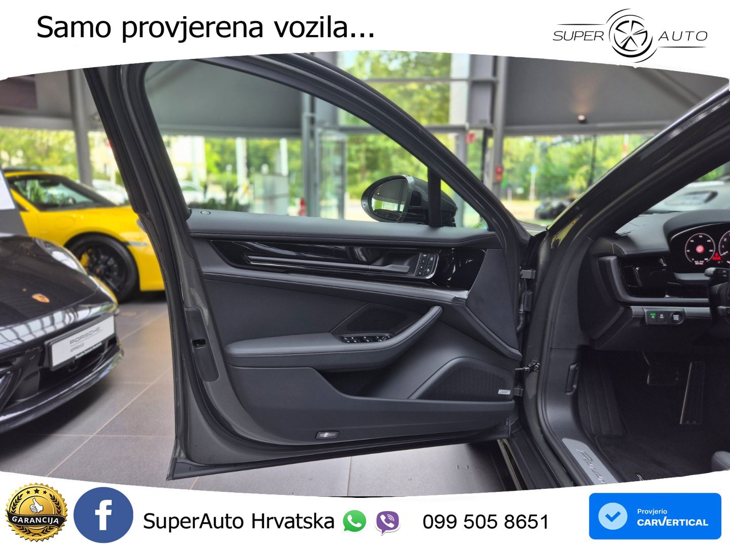 Porsche Panamera 4 2.9 V6 (470 KS) E-Hybrid PDK ACC+HEAD+4xGR SJED+360+PANO