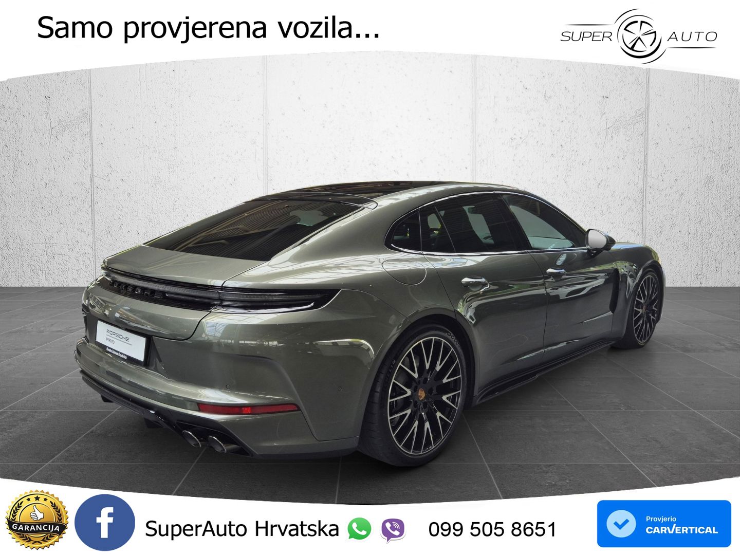 Porsche Panamera 4 2.9 V6 (470 KS) E-Hybrid PDK ACC+HEAD+4xGR SJED+360+PANO