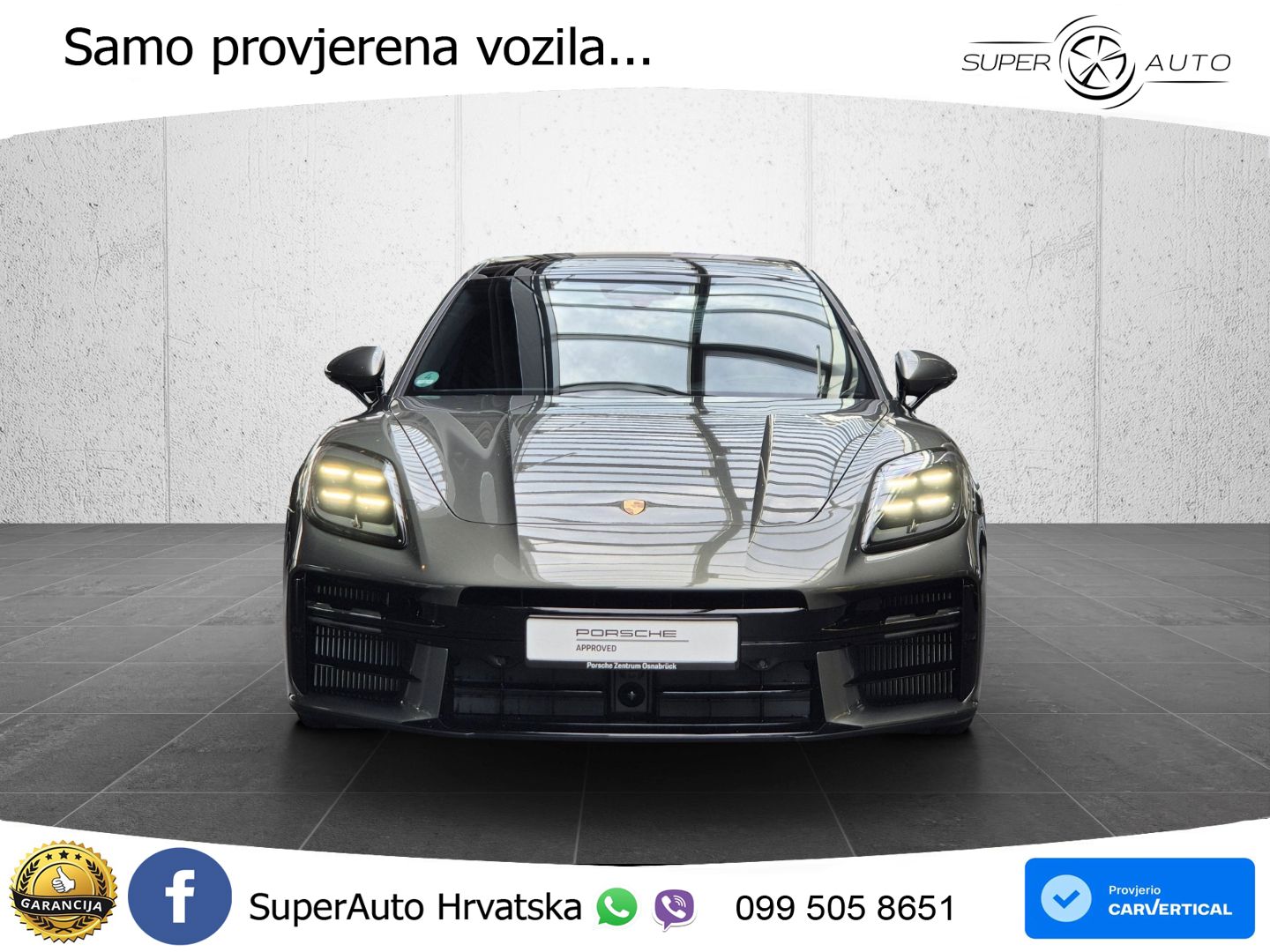 Porsche Panamera 4 2.9 V6 (470 KS) E-Hybrid PDK ACC+HEAD+4xGR SJED+360+PANO