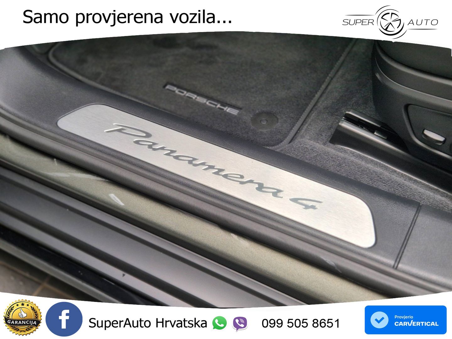 Porsche Panamera 4 2.9 V6 (470 KS) E-Hybrid PDK ACC+HEAD+4xGR SJED+360+PANO