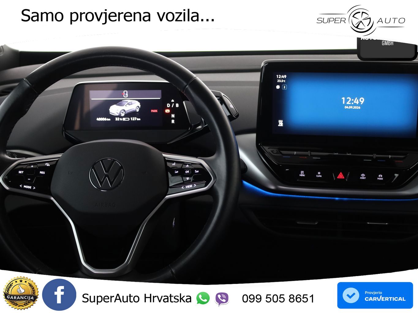Volkswagen ID.4 Pro Performance 82 kWh (204 KS)