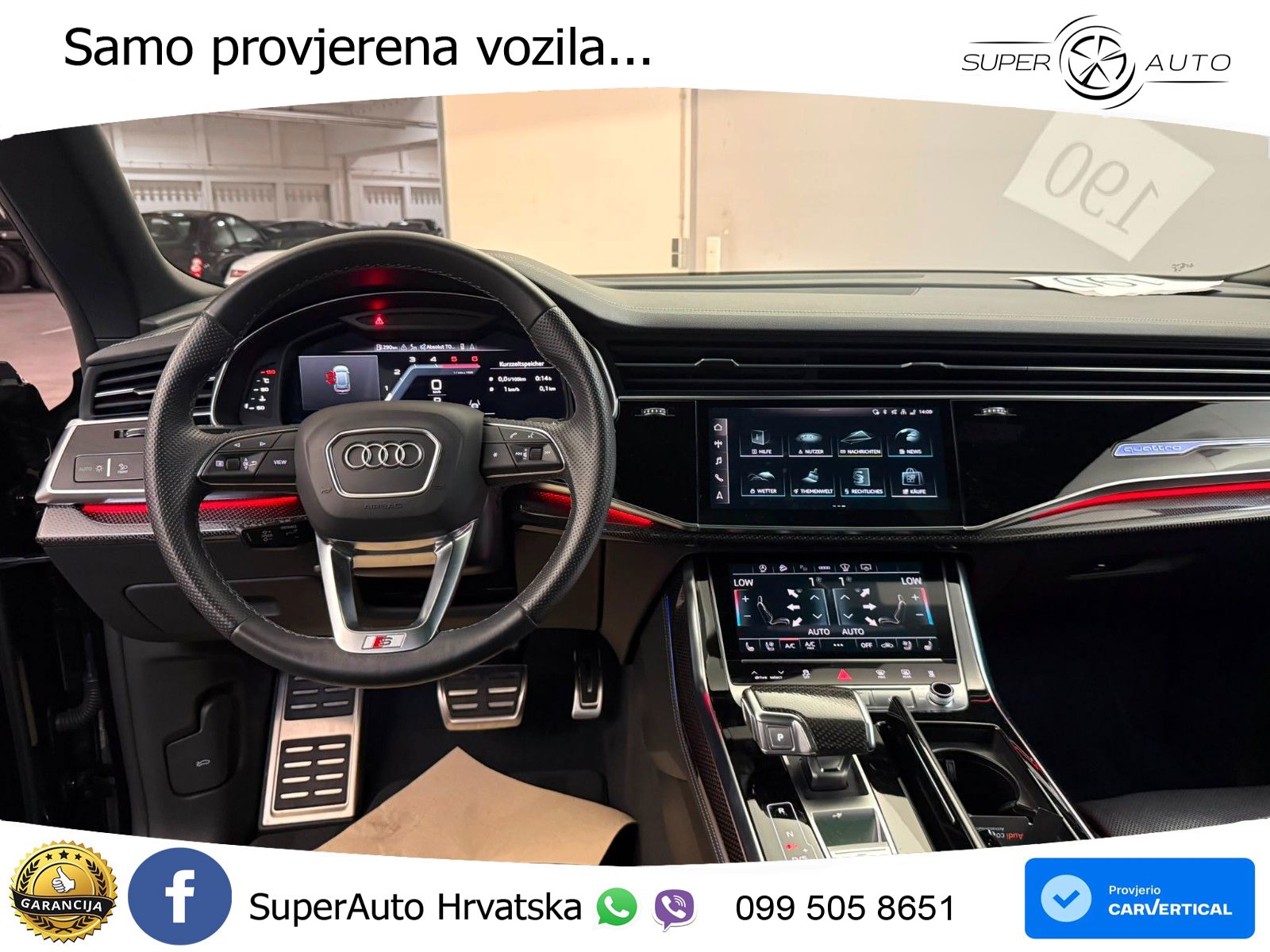 Audi Q8 50 TDI V6 (286 KS) quattro Tiptronic