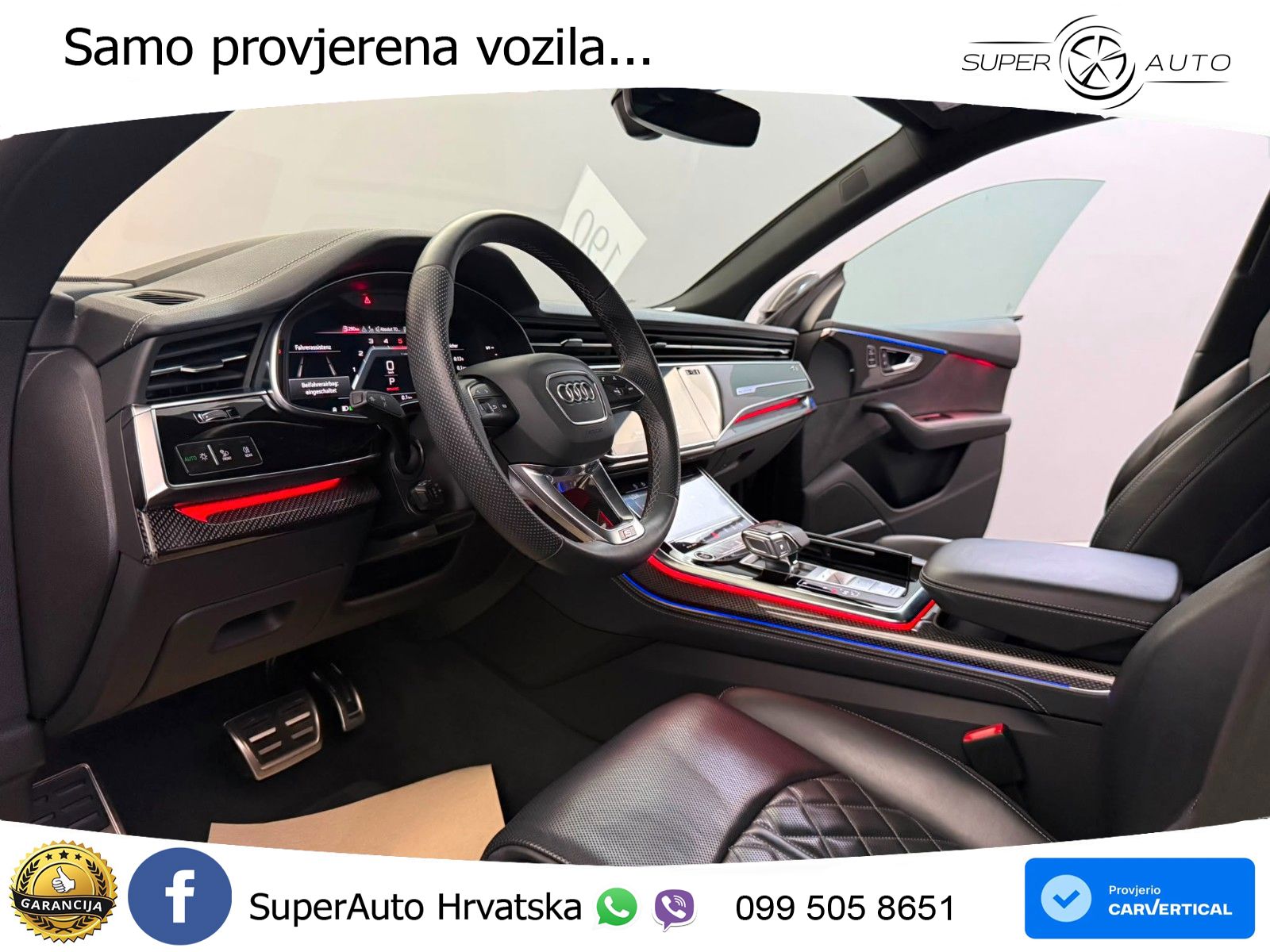 Audi Q8 50 TDI V6 (286 KS) quattro Tiptronic