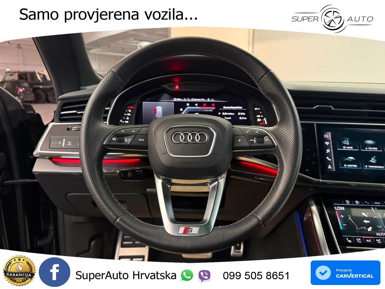 Audi Q8 50 TDI V6 (286 KS) quattro Tiptronic