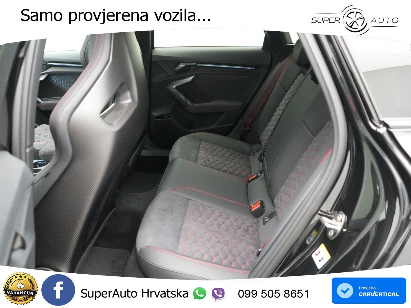 Audi RS3 Sportback 2.5 TFSI (400 KS) quattro S tronic LED+GR SJED+ACC