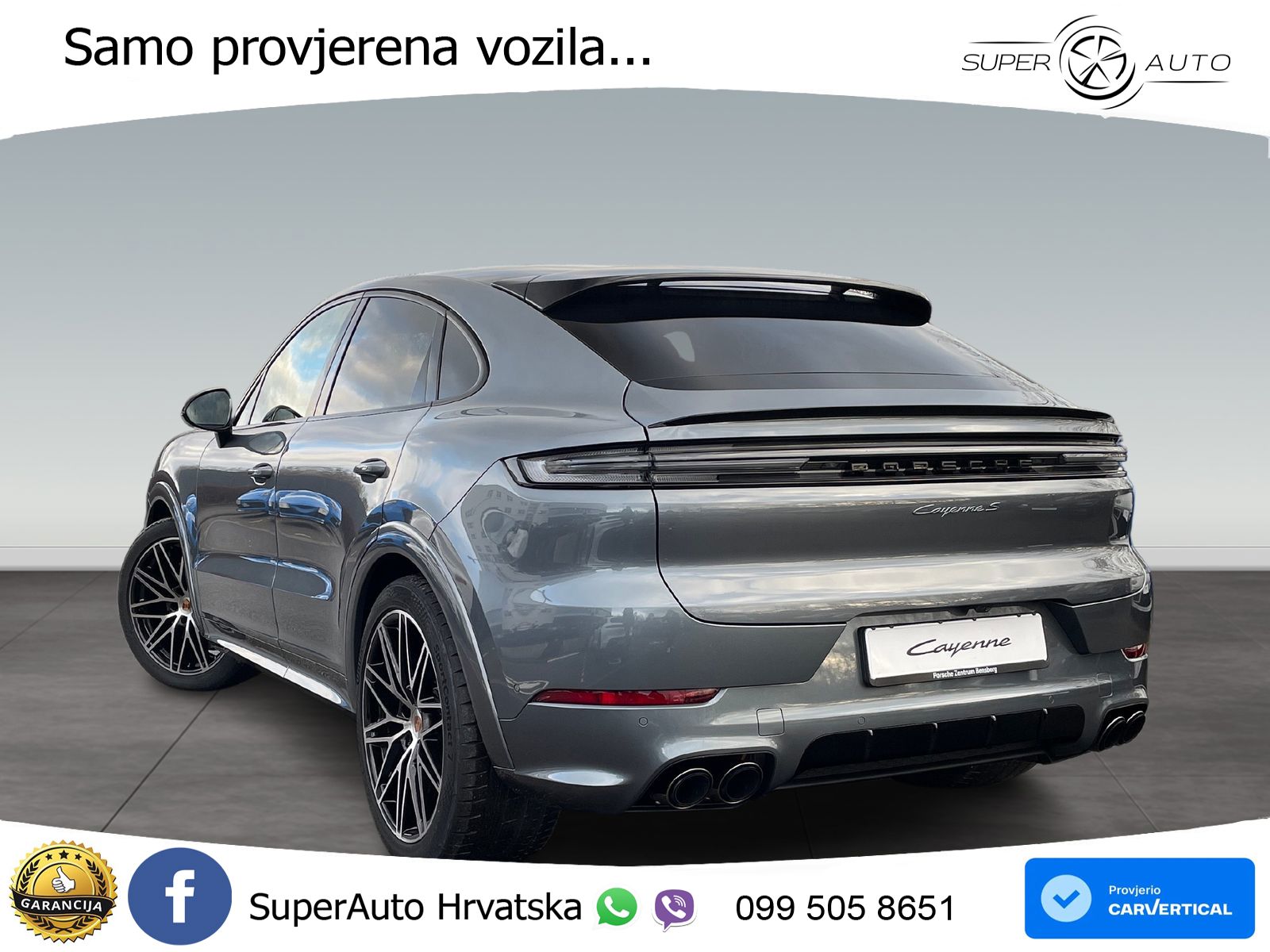 Porsche Cayenne Coupe S 4.0 V8 (474 KS) Tiptronic S