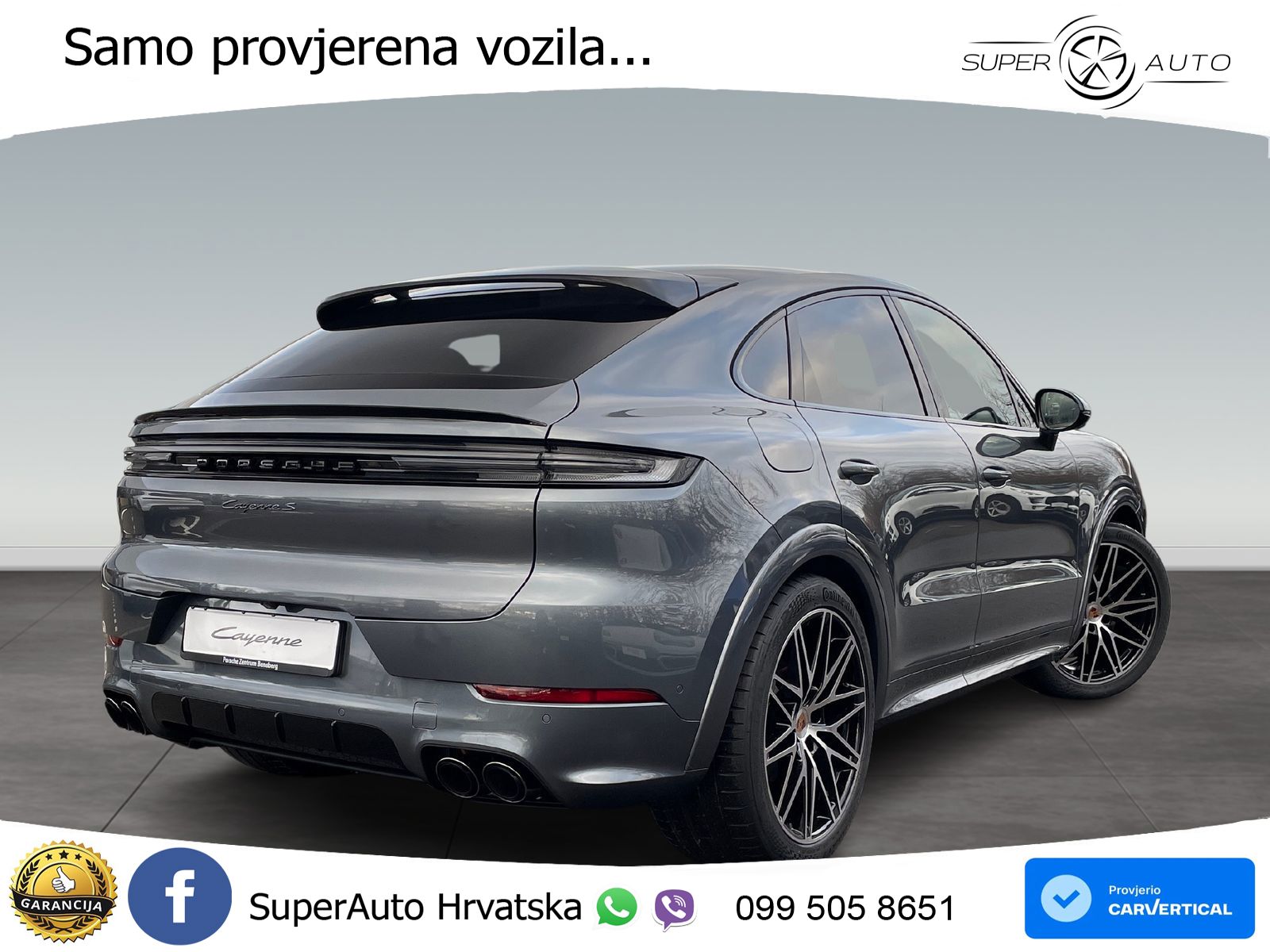 Porsche Cayenne Coupe S 4.0 V8 (474 KS) Tiptronic S