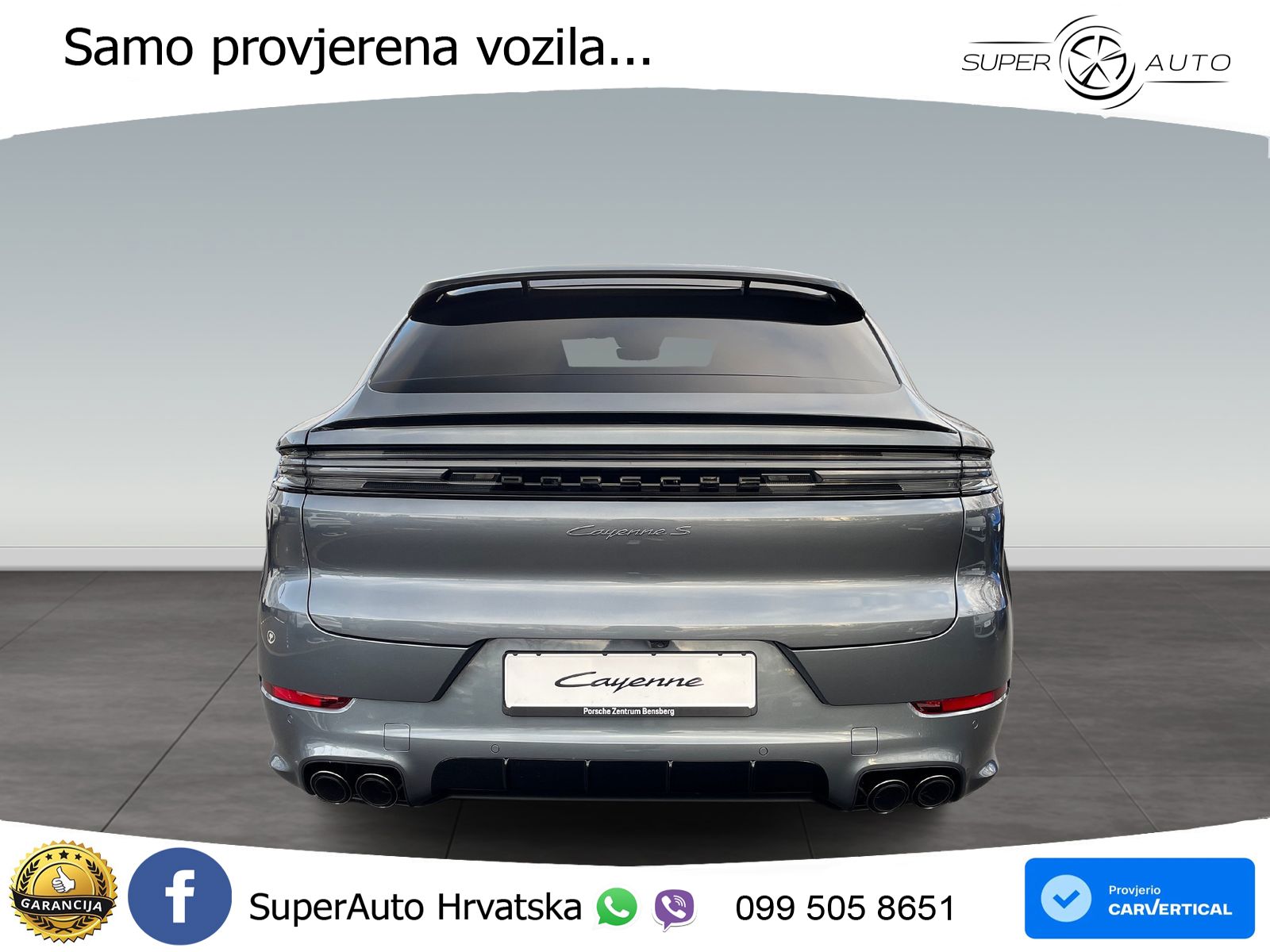Porsche Cayenne Coupe S 4.0 V8 (474 KS) Tiptronic S
