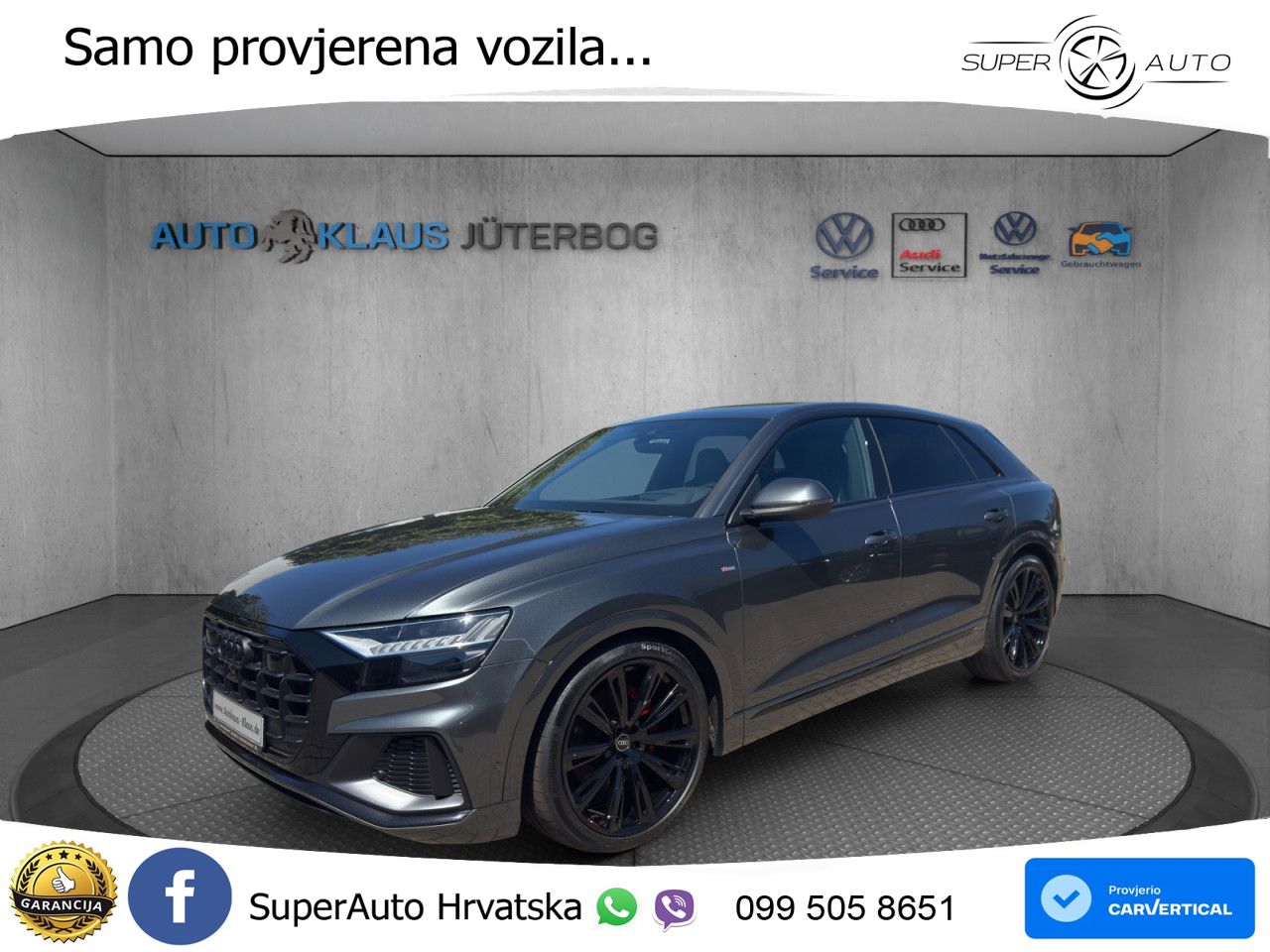 Audi Q8 50 TDI V6 (286 KS) quattro Tiptronic