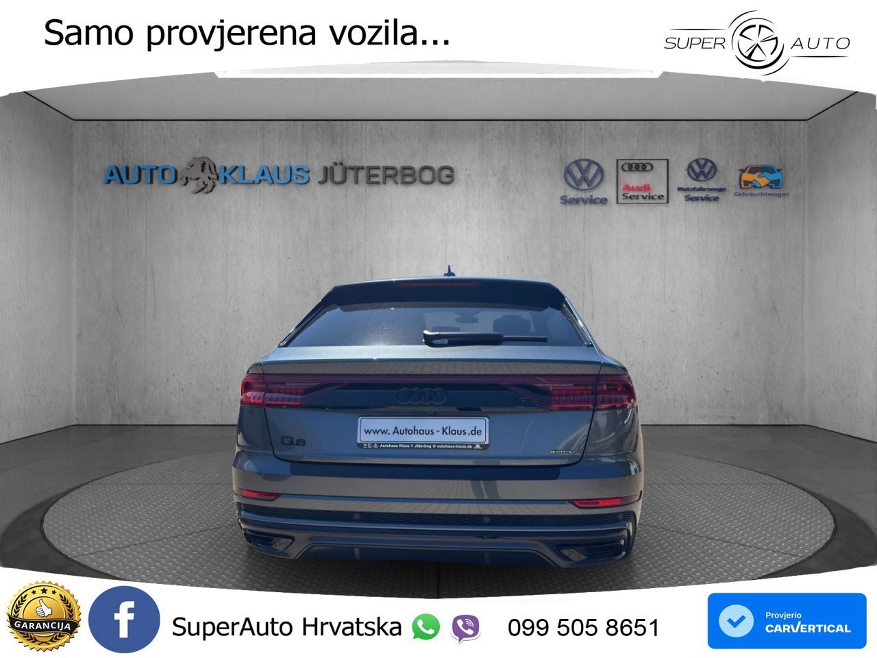 Audi Q8 50 TDI V6 (286 KS) quattro Tiptronic