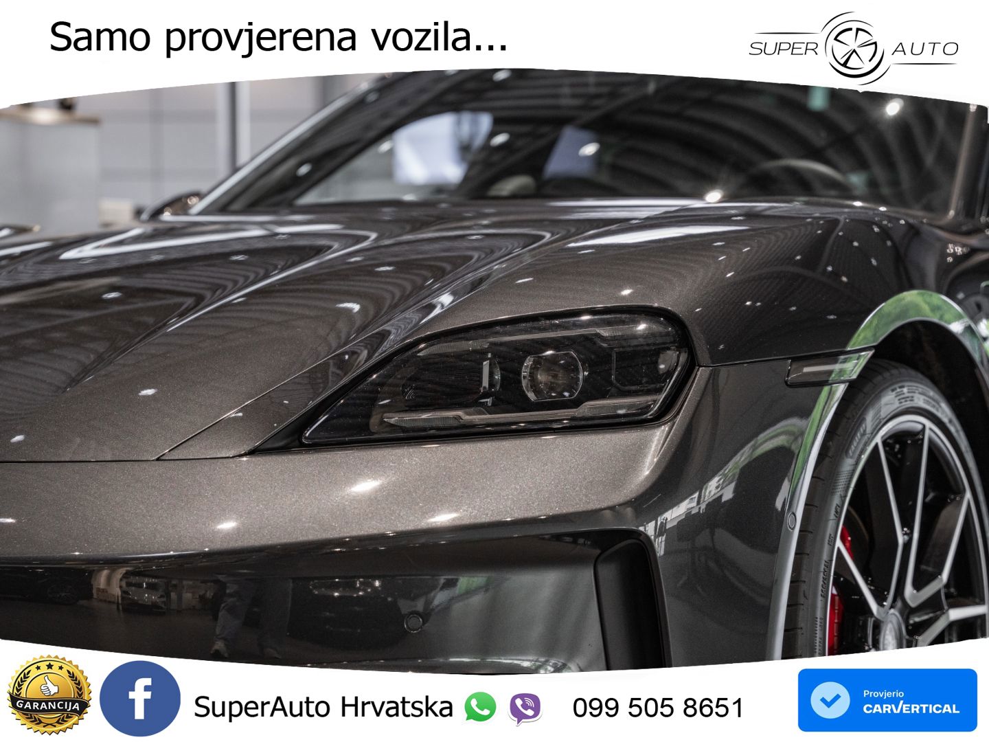 Porsche Taycan Sport Turismo 4S 105 kWh (598 KS)
