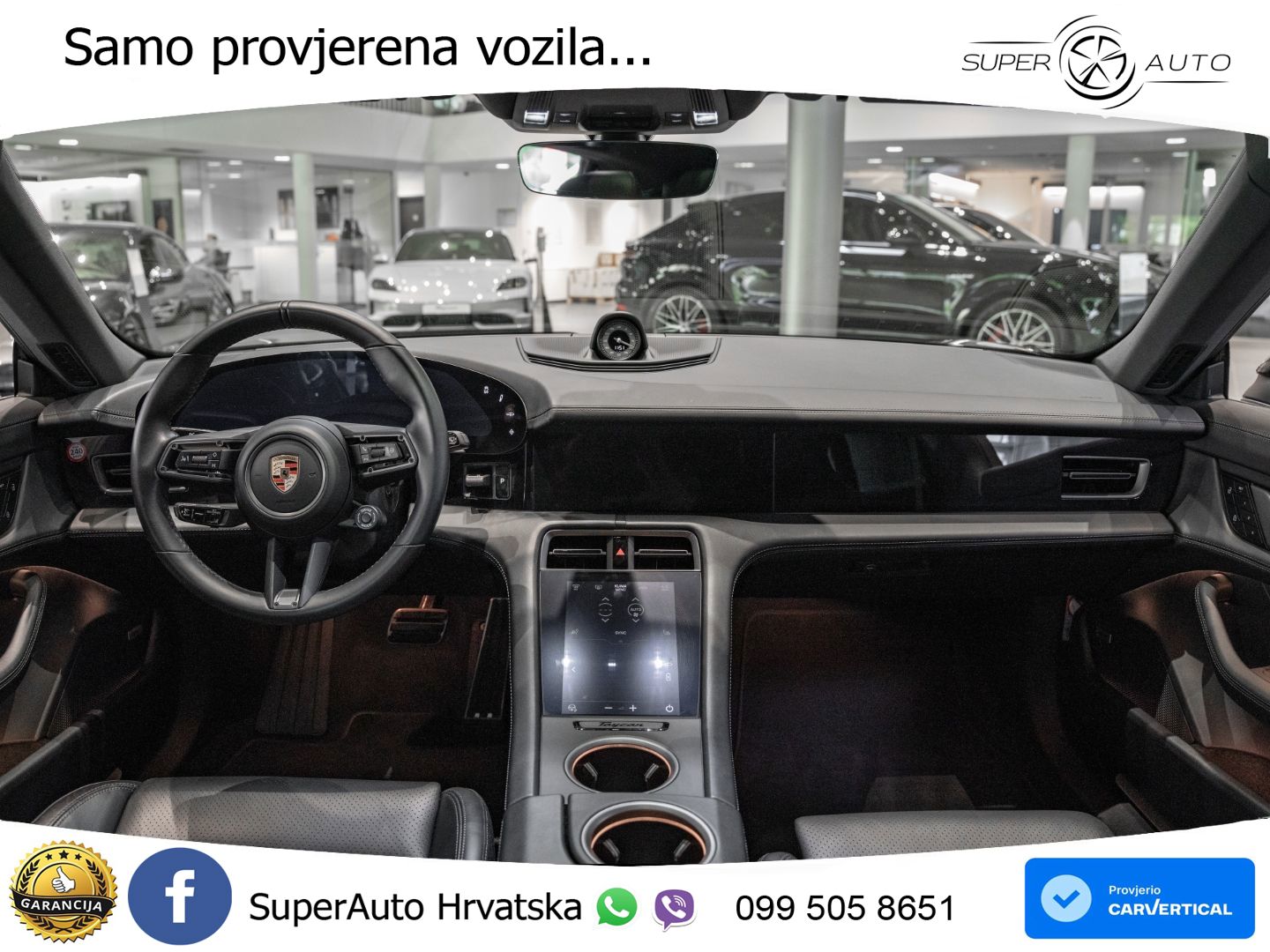 Porsche Taycan Sport Turismo 4S 105 kWh (598 KS)