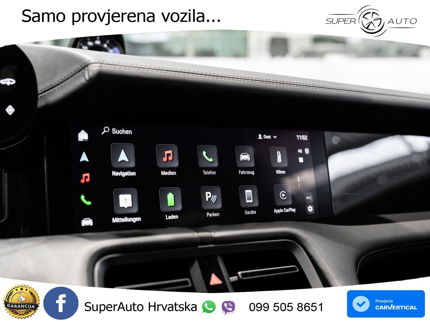 Porsche Taycan Sport Turismo 4S 105 kWh (598 KS)