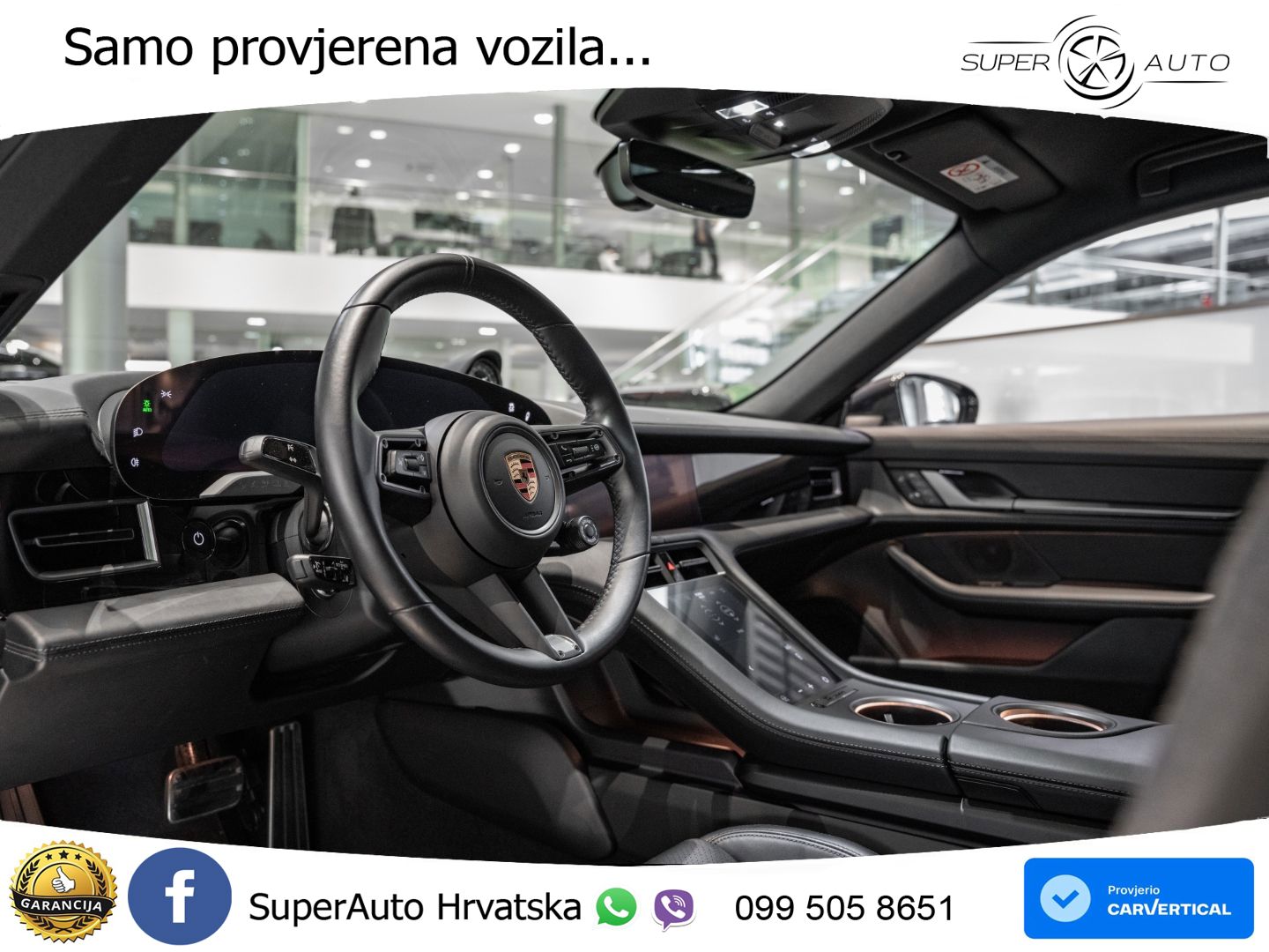 Porsche Taycan Sport Turismo 4S 105 kWh (598 KS)